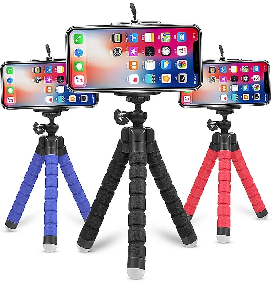 BX AKSESUAR 16 CM OYNAR AYAKLI SÜNGER AHTAPOT TRİPOD T04