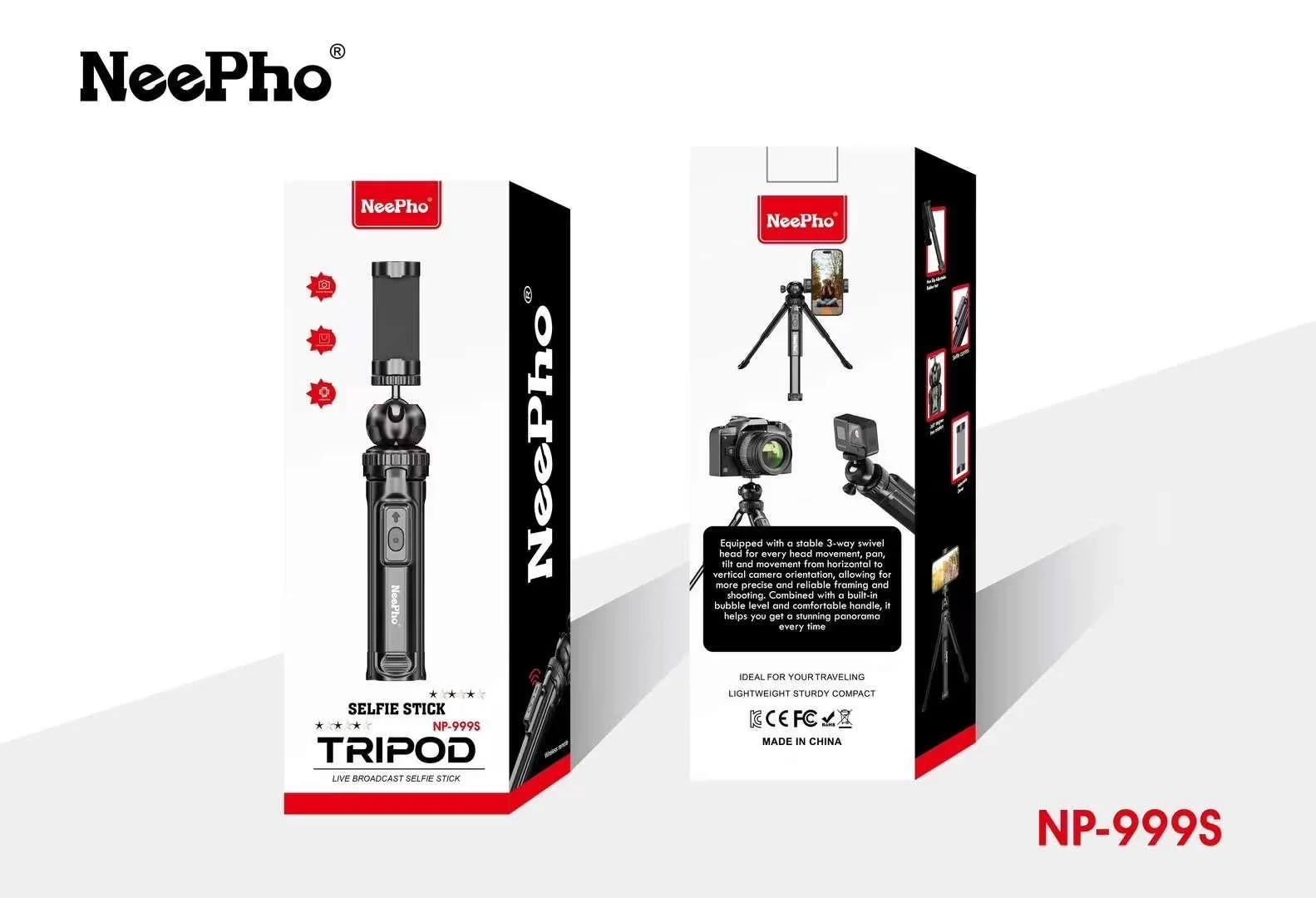 BX AKSESUAR NP-999S BLUETOOTH TRİPOD + SELFİE ÇUBUĞU T19 Fiyatı, Yorumları ve Özellikleri