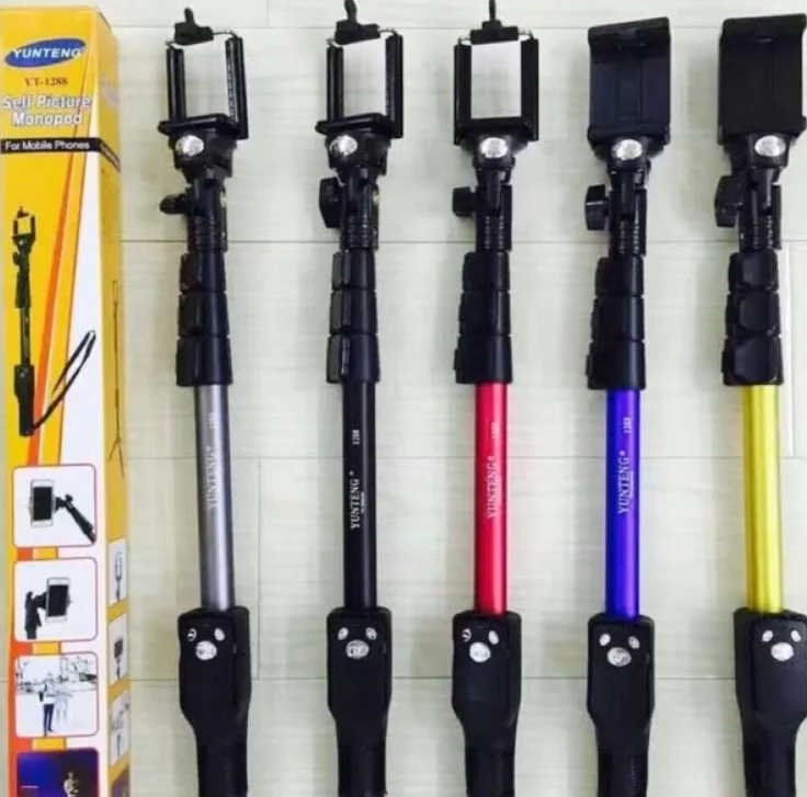 BX AKSESUAR YT-1288 BLUETOOTH KUMANDALI PROFESYONEL  MONOPOD SELFİE ÇUBUĞU SÇ01