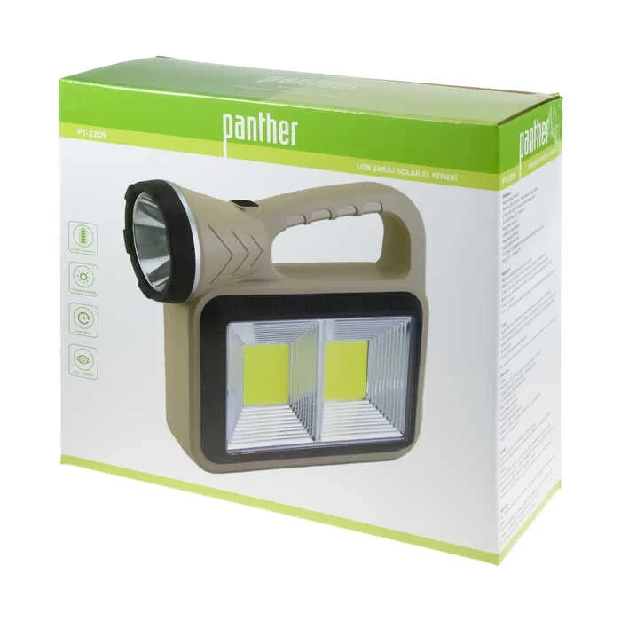 BX PT-2209 USB ŞARJLI SOLAR EL FENERİ Fiyatı, Yorumları ve Özellikleri