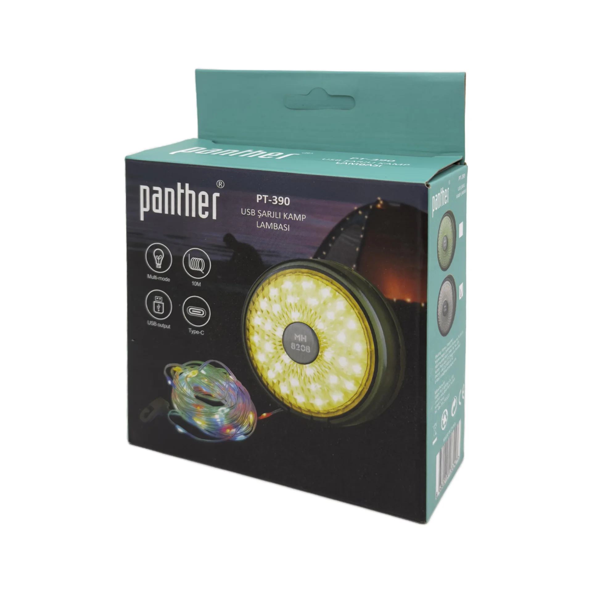 BX PT-390 USB ŞARJLI KAMP LAMBASI