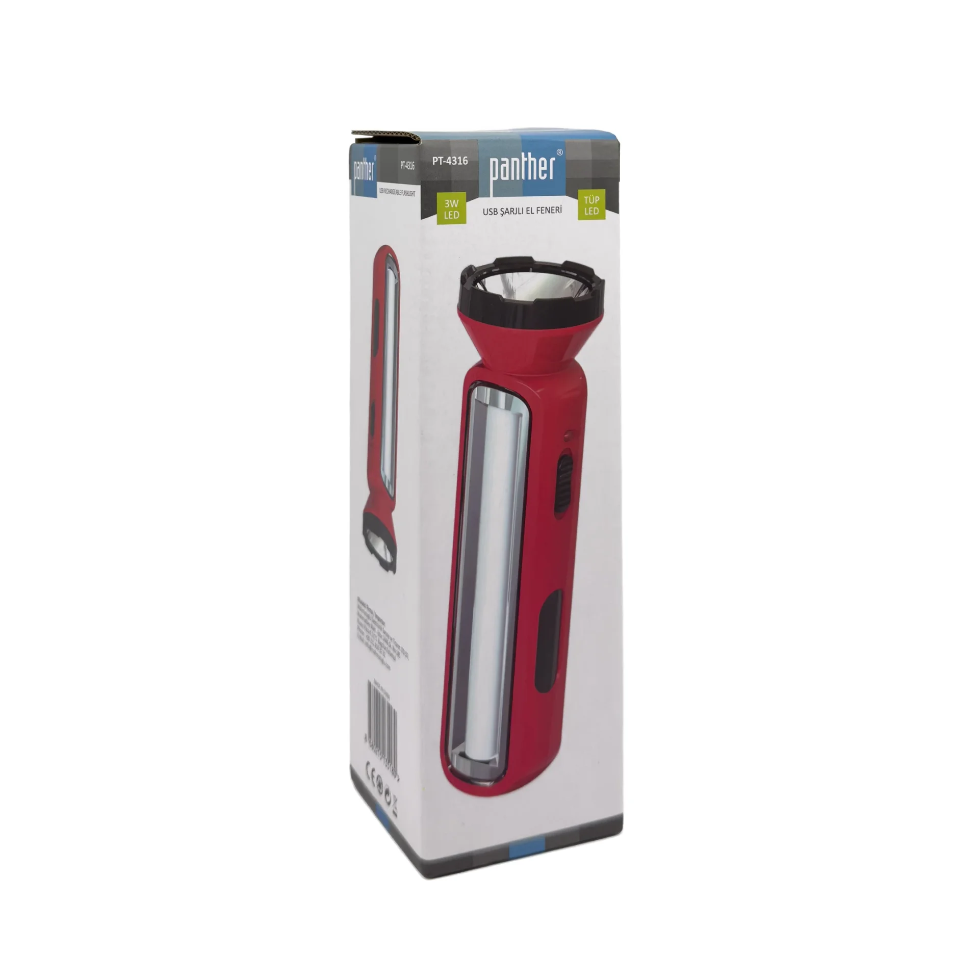 BX PT-4316 USB ŞARJLI EL FENERİ Fiyatı, Yorumları ve Özellikleri