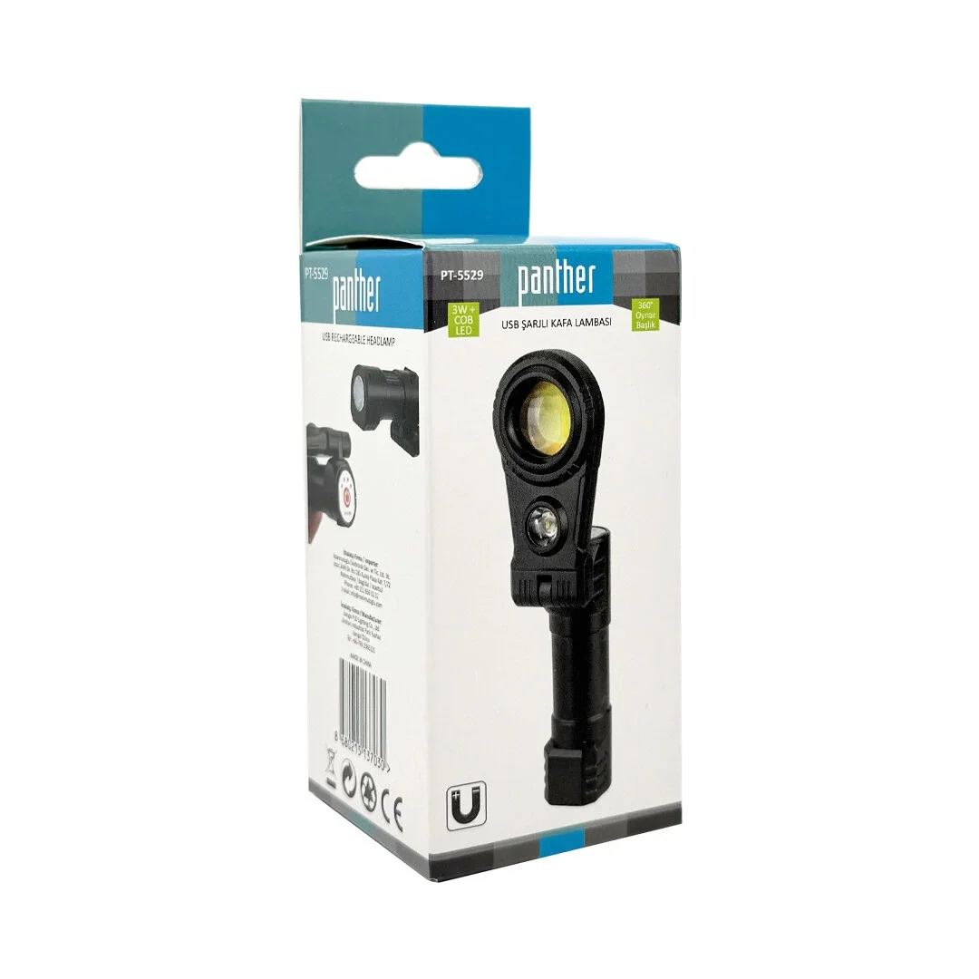 BX PT-5529 USB ŞARJLI KAFA LAMBASI Fiyatı, Yorumları ve Özellikleri