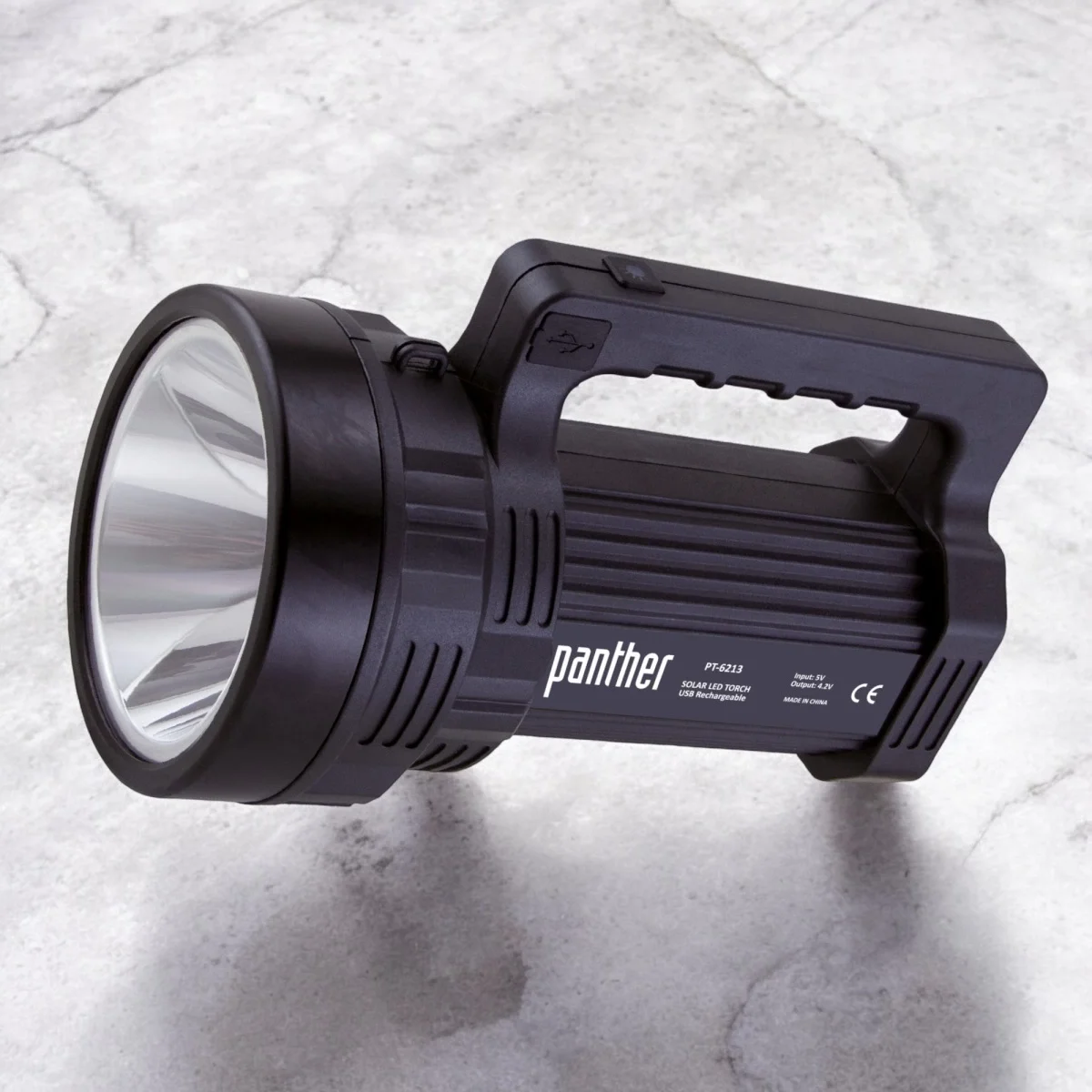 BX PT-6213 USB ŞARJLI SOLAR EL FENERİ