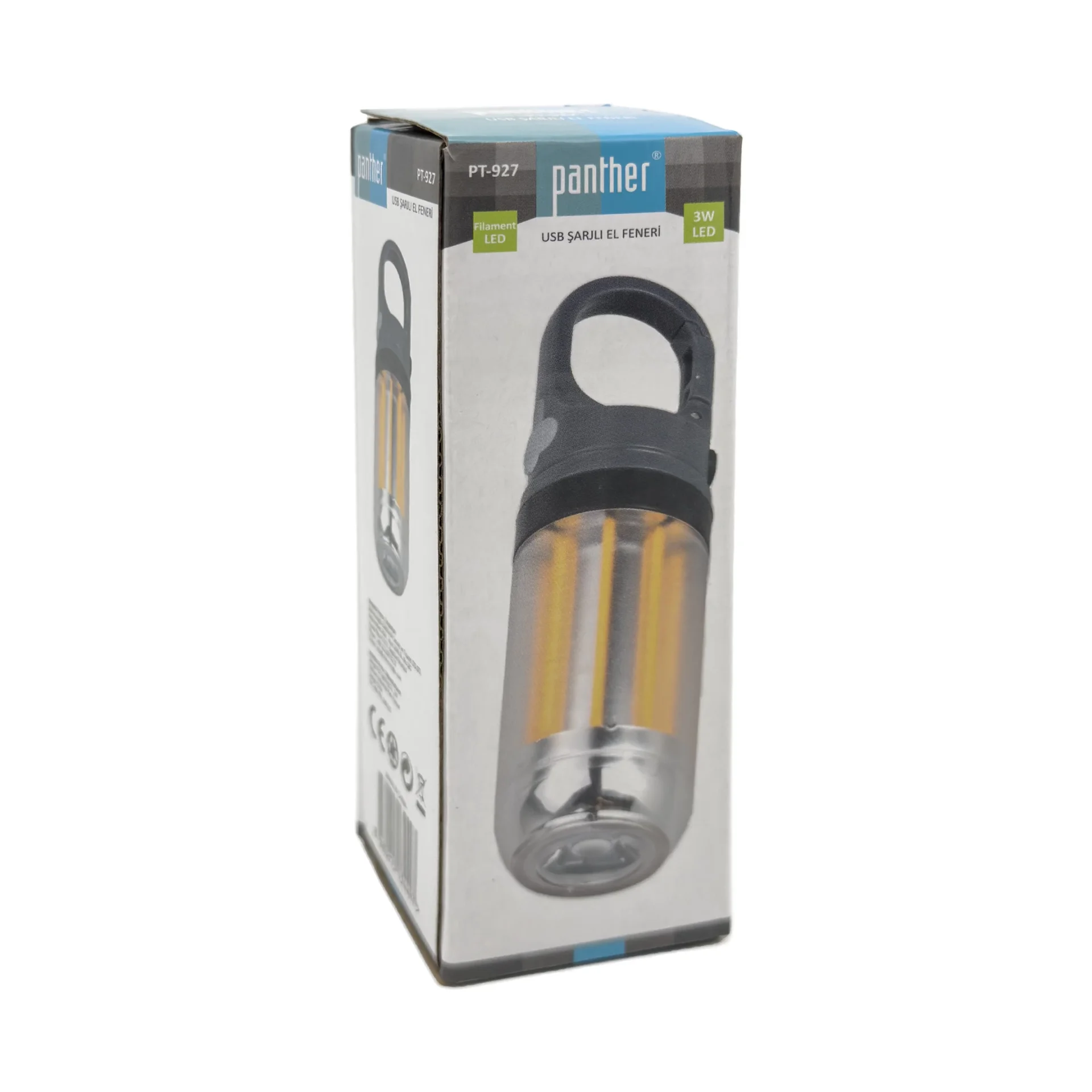 BX PT-927 USB ŞARJLI EL FENERİ