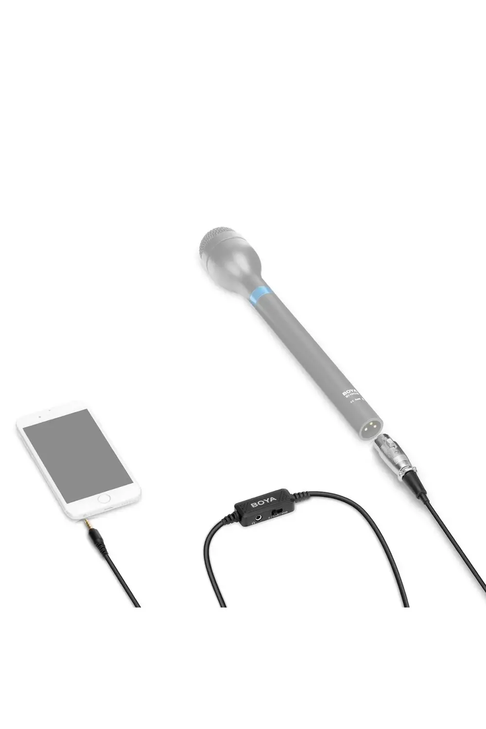 BY-BCA6 XLR Mikrofon Telefon Bağlantı Kablosu