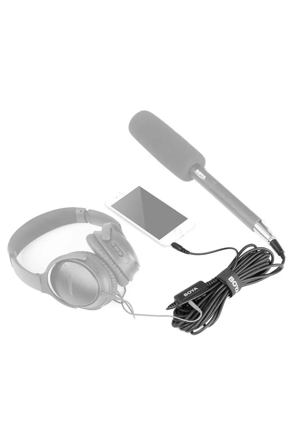 BY-BCA6 XLR Mikrofon Telefon Bağlantı Kablosu