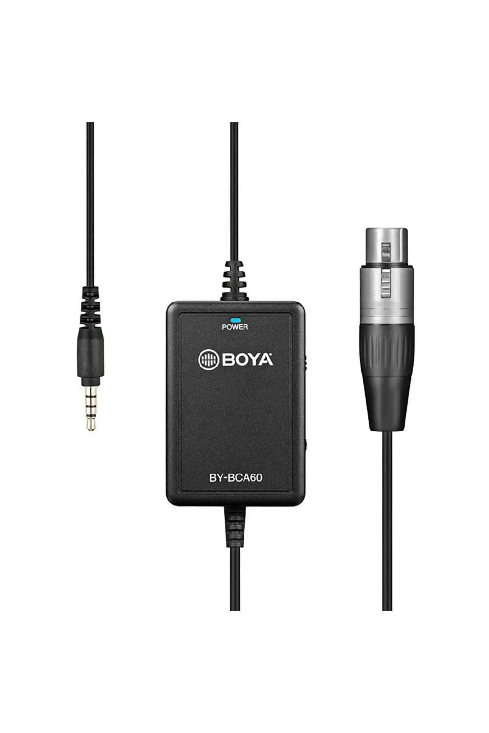 BY-BCA60 48V Phantom Mobil XLR Mikrofon Kablo