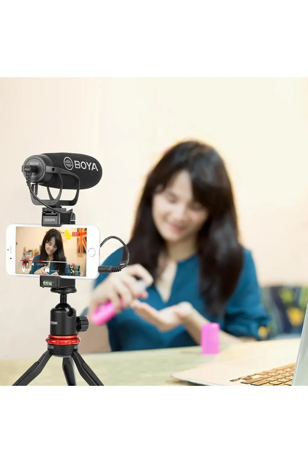 BY-BM2021 Süper Cardioid Shotgun Mikrofon