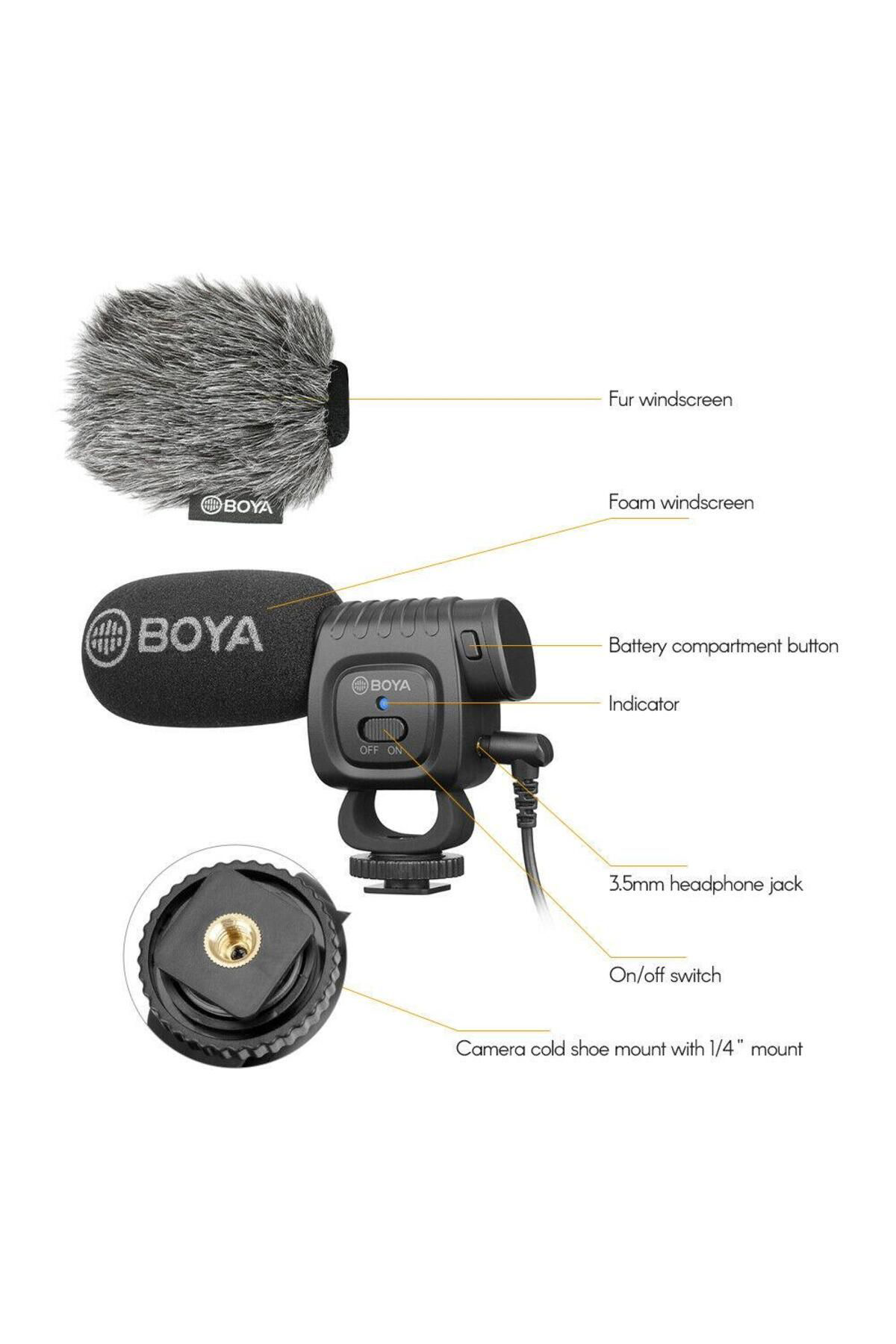 By-bm3011 Kompakt Shotgun Mikrofon