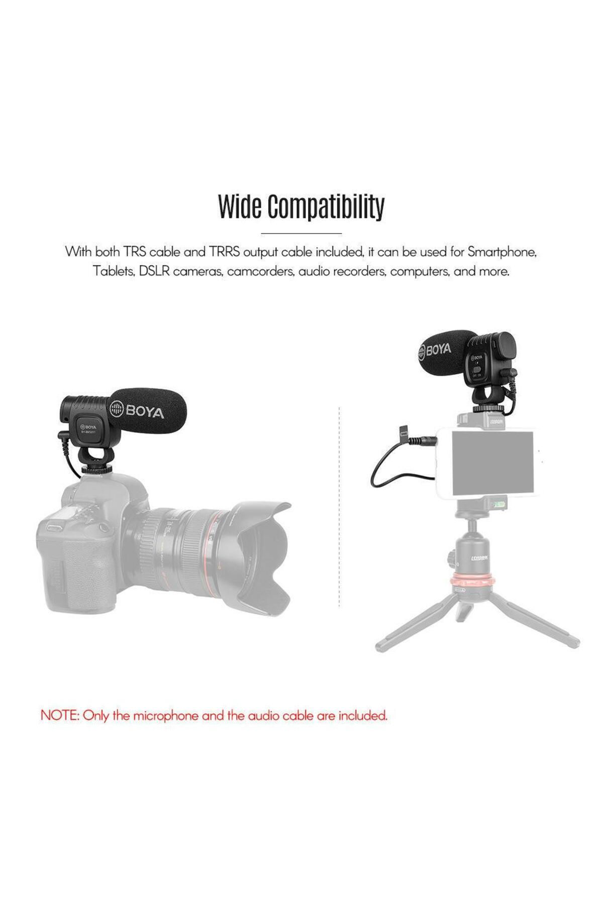 By-bm3011 Kompakt Shotgun Mikrofon