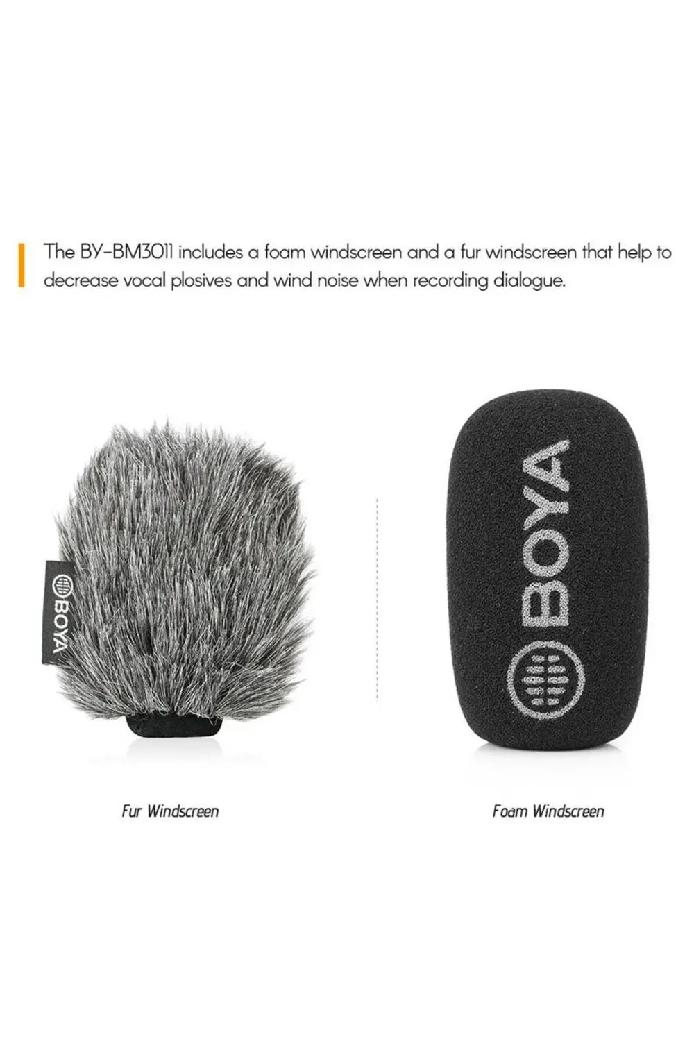 BY-BM3011 Kompakt Shotgun Mikrofon