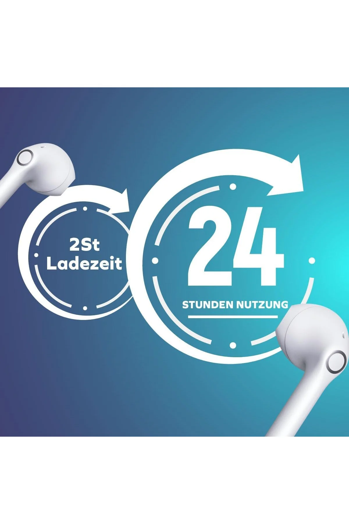 by Deji Curvy Kablosuz Bluetooth Kulak İçi Kulaklık, HD Mikrofonl by Deji Curvy Kablosuz Bluetooth Kulak İçi Kulaklık, HD Mikrofonl