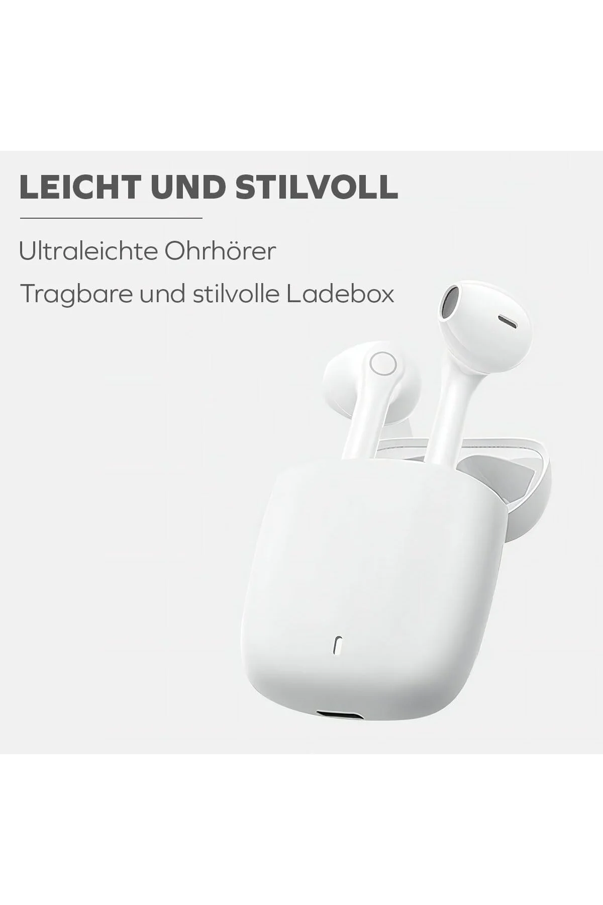by Deji Curvy Kablosuz Bluetooth Kulak İçi Kulaklık, HD Mikrofonl by Deji Curvy Kablosuz Bluetooth Kulak İçi Kulaklık, HD Mikrofonl