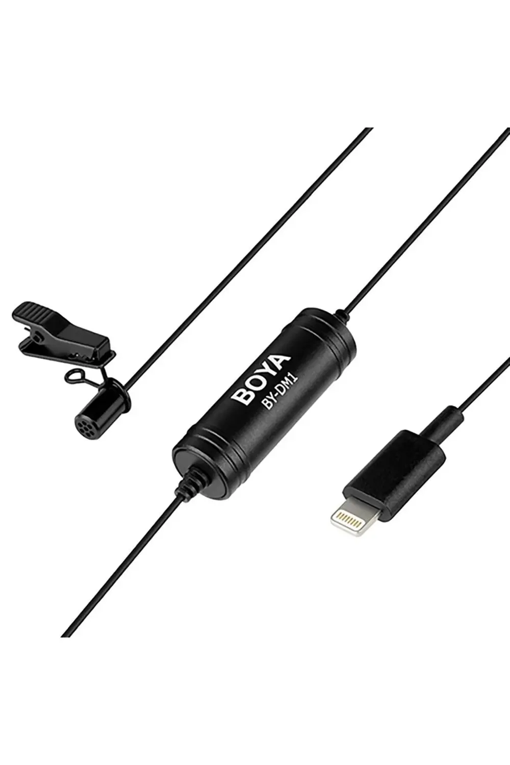 By dm1 Lisanslı Iphone X Uyumlu Yaka Mikrofonu