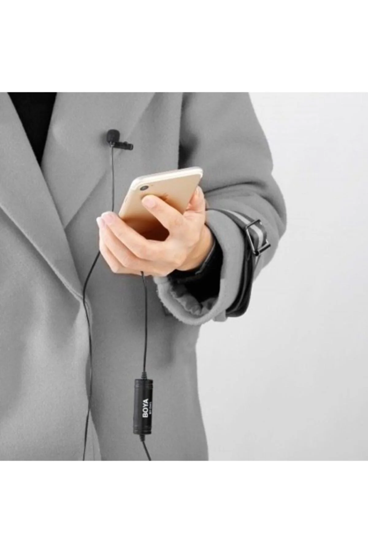 By-dm1 Profesyonel  Iphone Uyumlu Yaka Mikrofonu