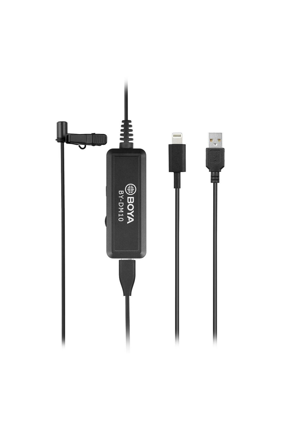 By-dm10 Pc Iphone Telefon Yaka Mikrofonu
