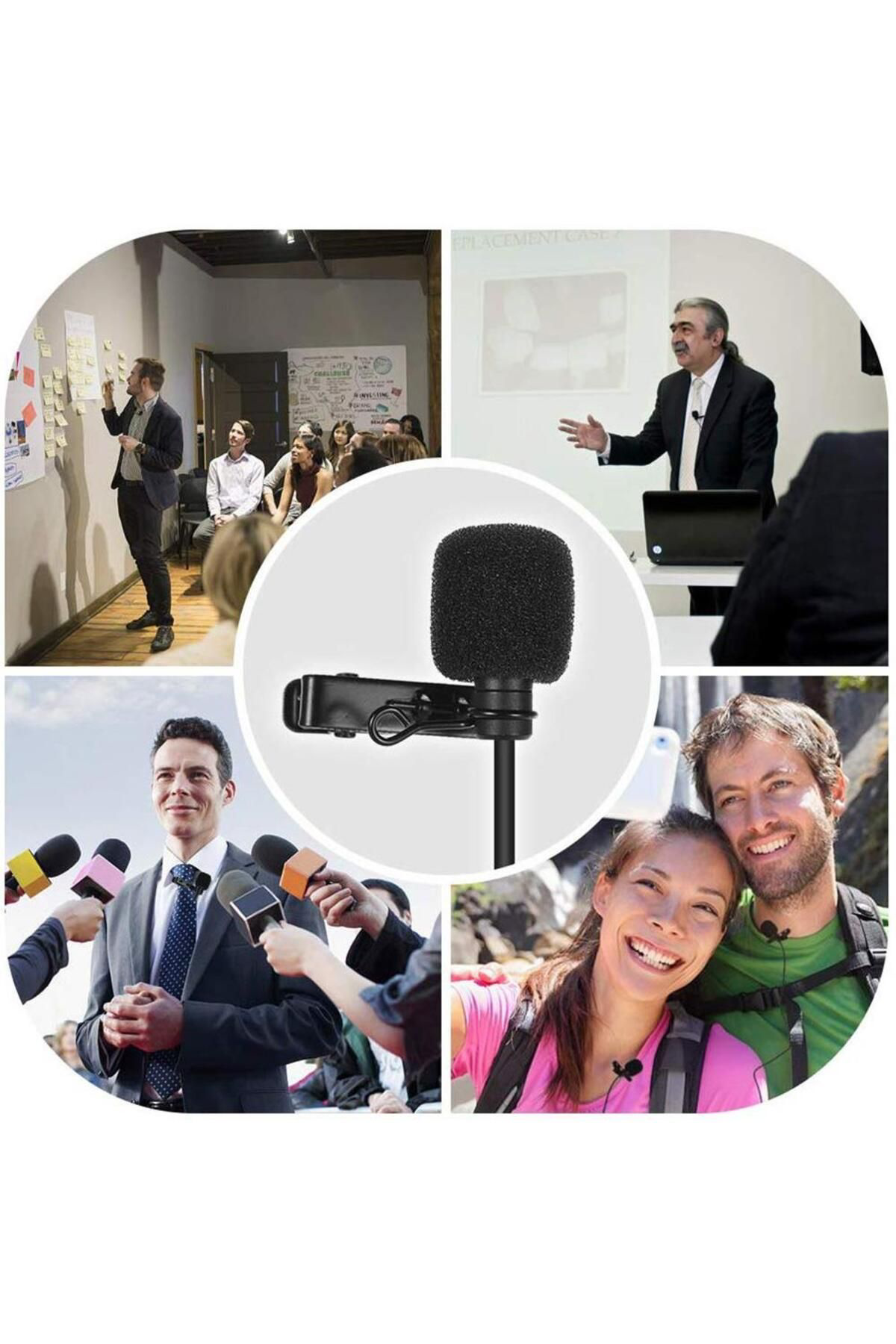 By-dm10 Pc Iphone Telefon Yaka Mikrofonu