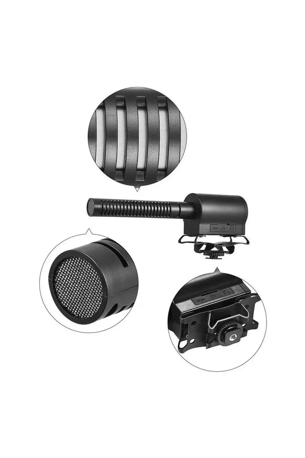 BY-DMR7 Shotgun Mikrofon Ses Kayıt Cihazı