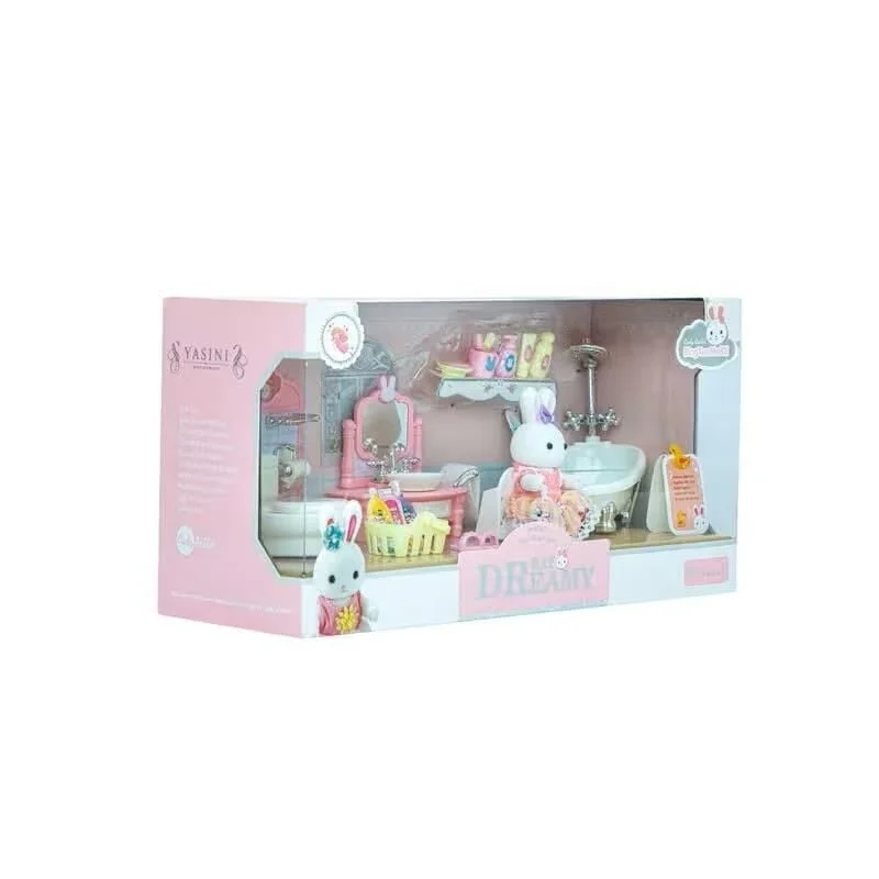 BY DREAMY MİNİ TAVŞAN BÜYÜK BANYO OYUN SETİ-MGA