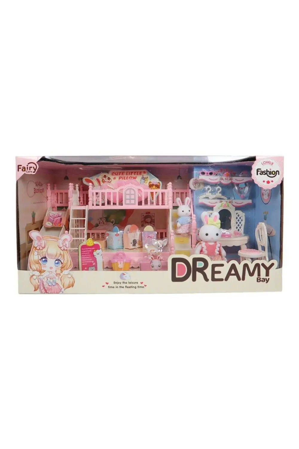 By Dreamy Mini Tavşan Çift Kişilik Yatak Takımı 6638