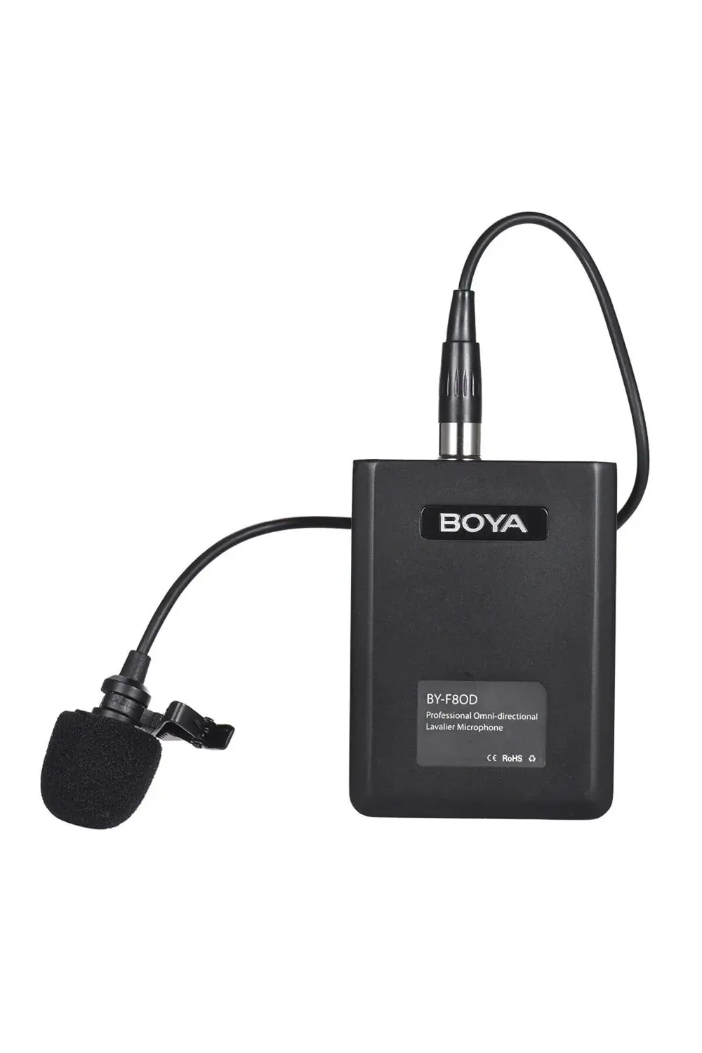 BY-F8OD Çok Yönlü Akustik Vokal Yaka Mikrofon