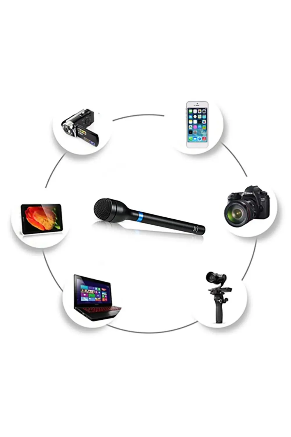 BY-HM100 Dinamik El Mikrofonu