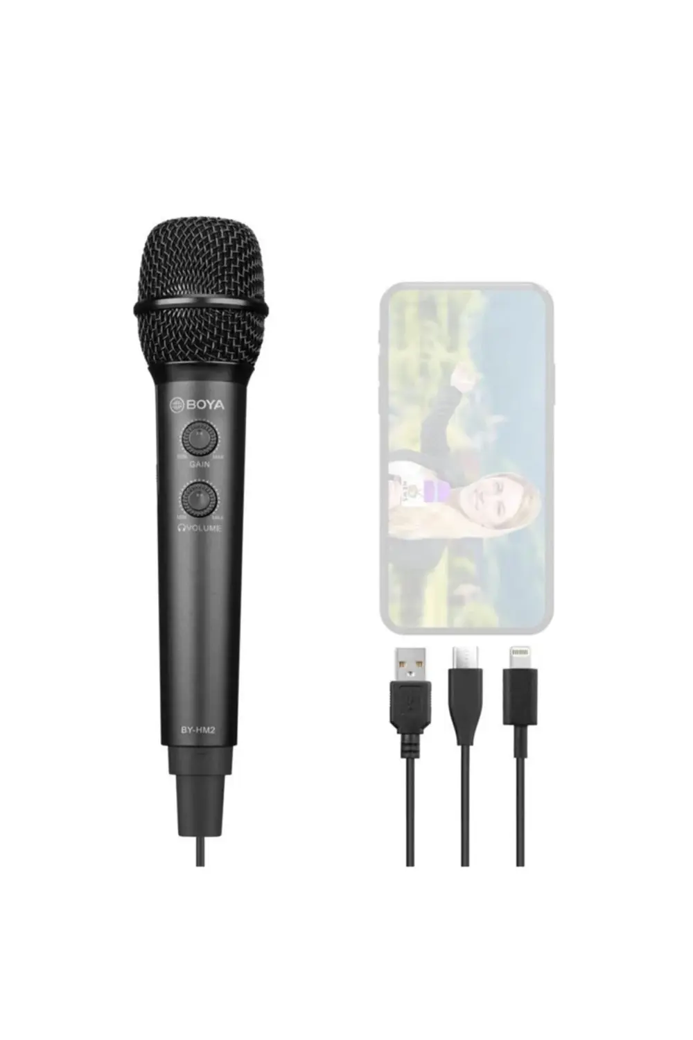 By-hm2, Huawei Nova T5 Için Telefon Uyumlu El, Sahne Mikrofonu