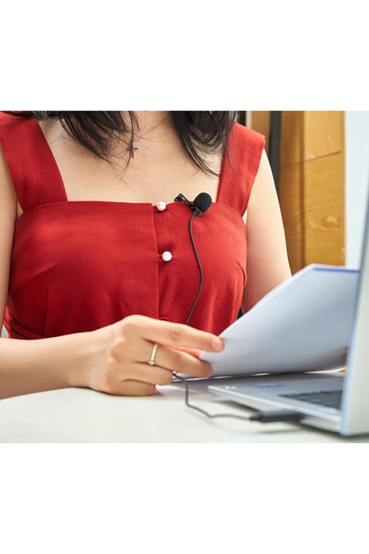 By-lm40 Dijital Usb Yaka Mikrofonu