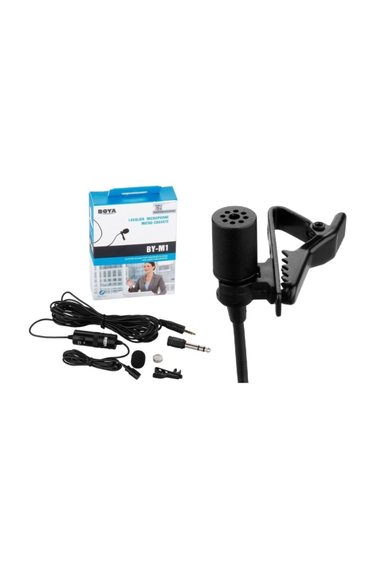 Boya By-M1 Kablolu Yaka Mikrofon Seti