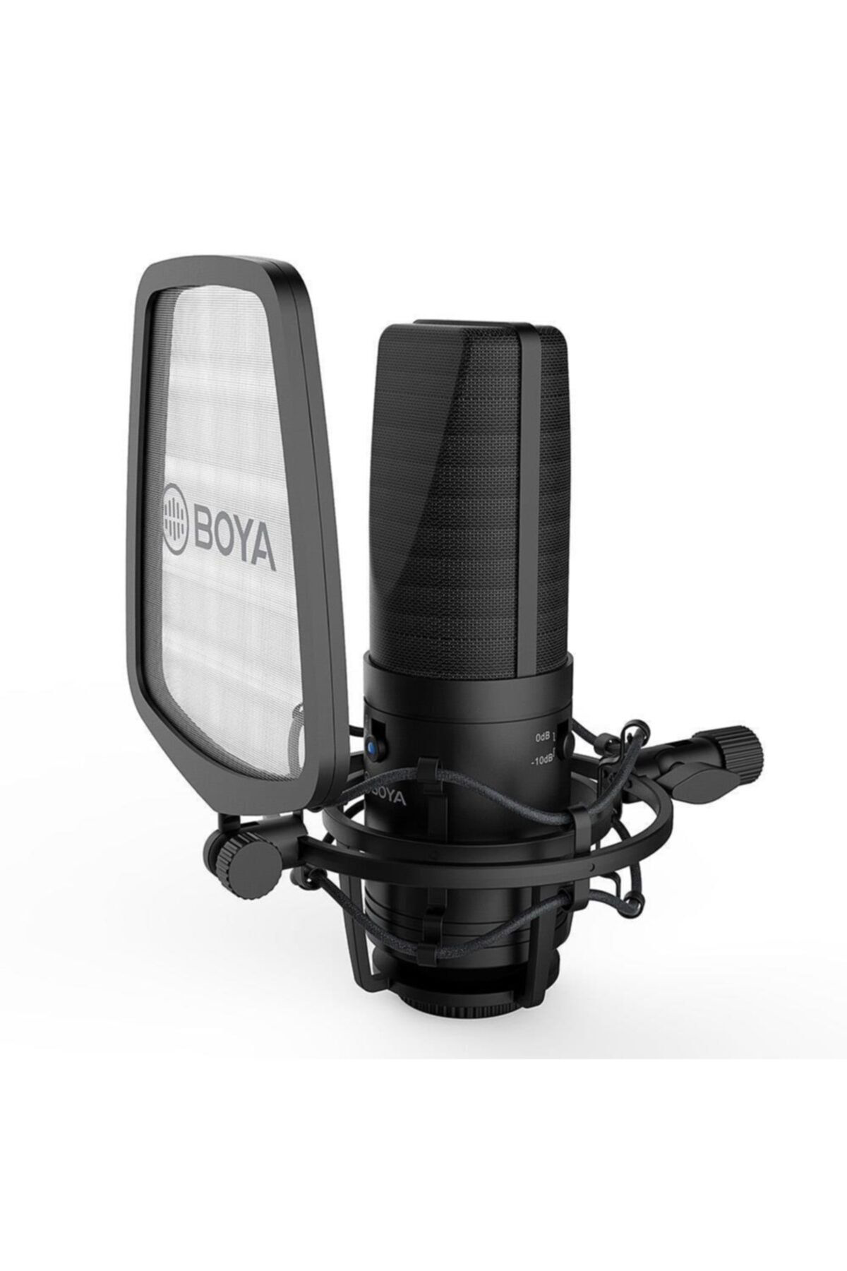 By-m1000 Profesyonel Podcast Radyo Canlı Yayın Mikrofonu