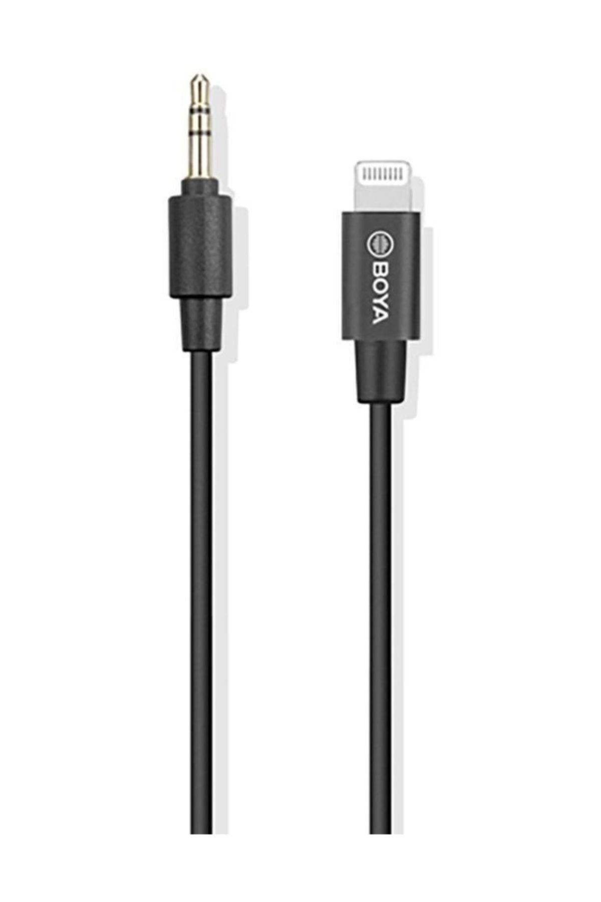 Boya By-M2, İphone 7 Plus Telefon İçin, Kablolu Yaka Mikrofonu