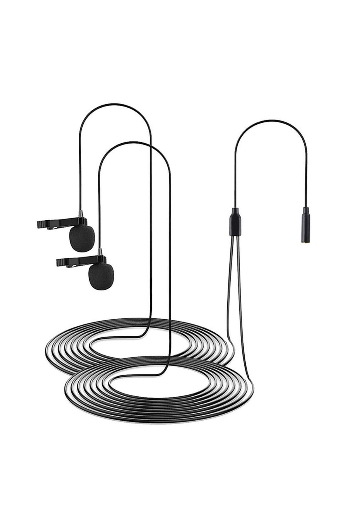 By-m2d Lisanslı Iphone Ikili Yaka Mikrofonu