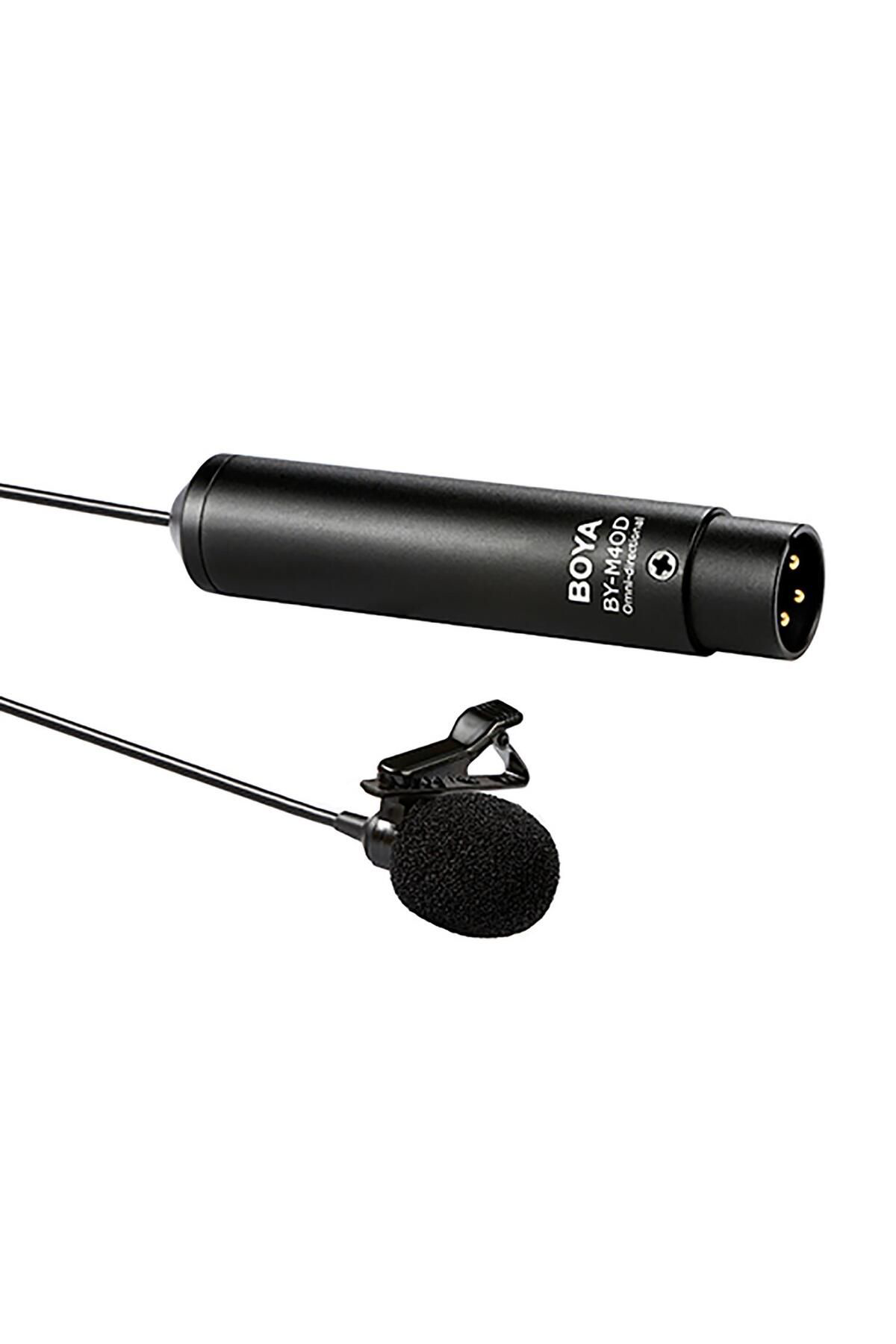 By-m4od Çok Yönlü Xlr Yaka Mikrofonu