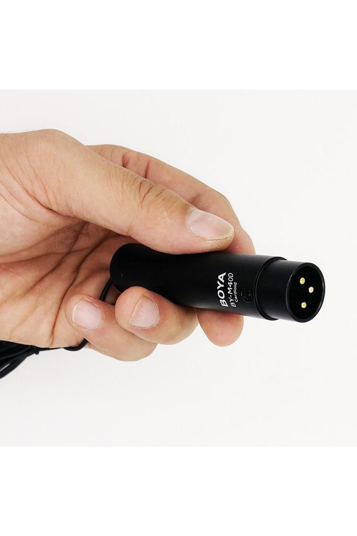 By-m4od Çok Yönlü Xlr Yaka Mikrofonu