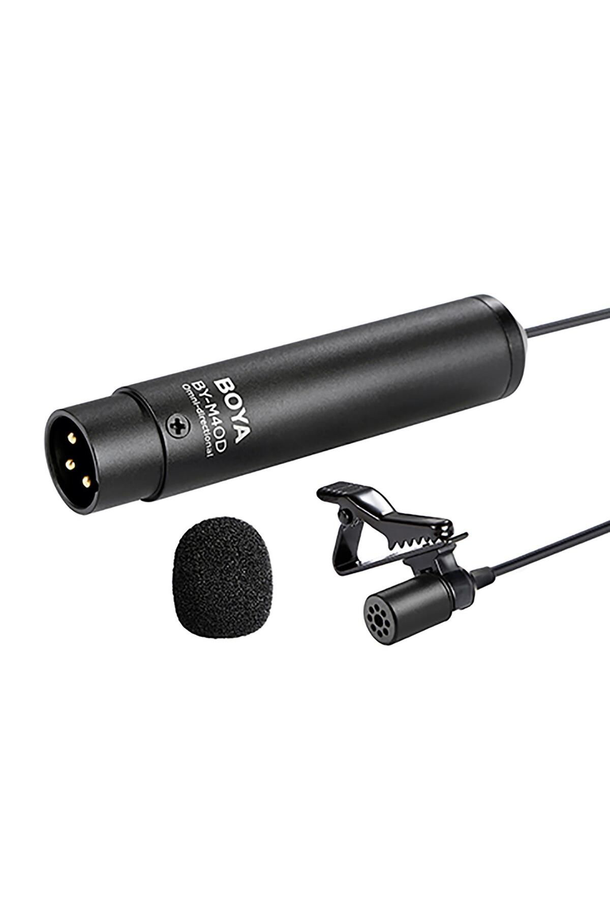 By-m4od Çok Yönlü Xlr Yaka Mikrofonu