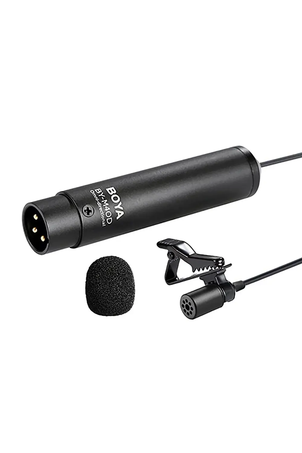 BY-M4OD Çok Yönlü XLR Yaka Mikrofonu