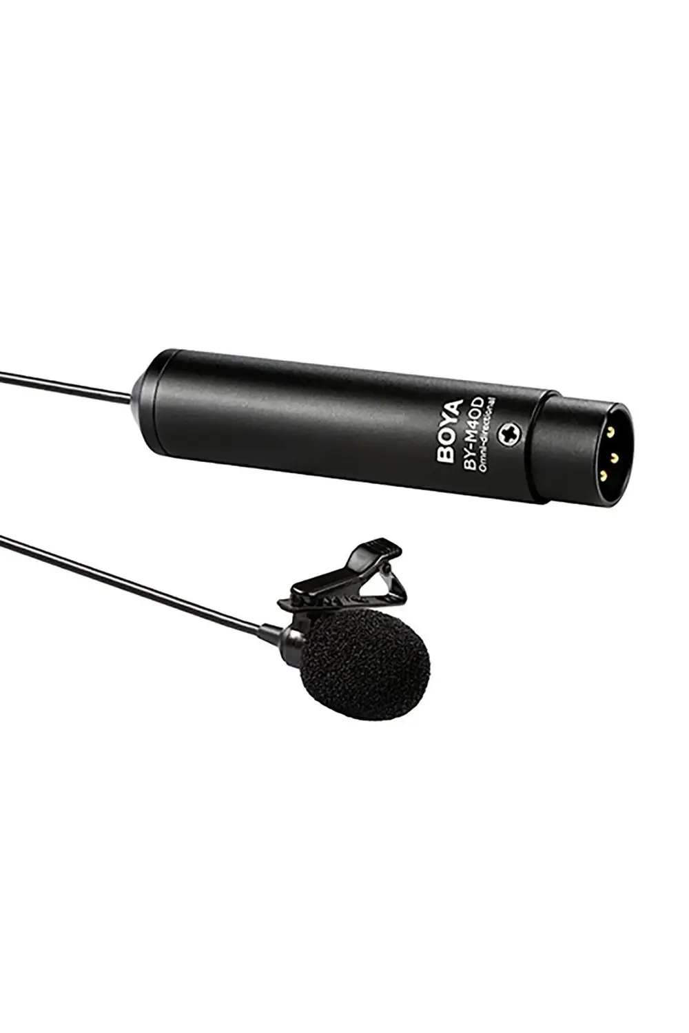BY-M4OD Çok Yönlü XLR Yaka Mikrofonu