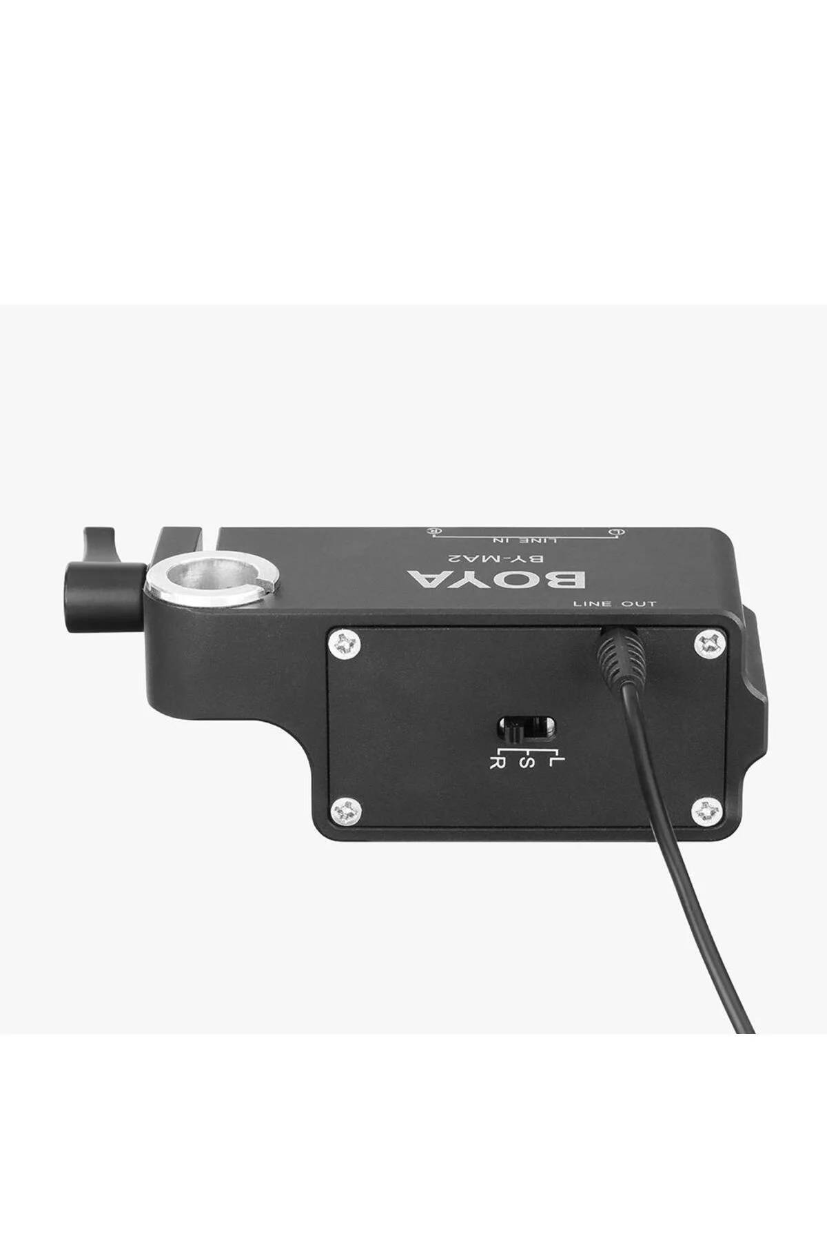 BY-MA2 Çift Kanallı XLR Mikrofon Ses Mikseri
