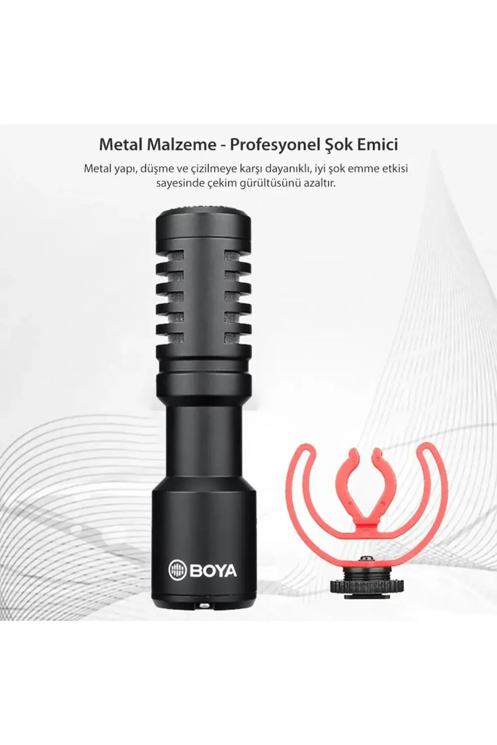 BY-MM1+ Condenser Shotgun Mikrofon