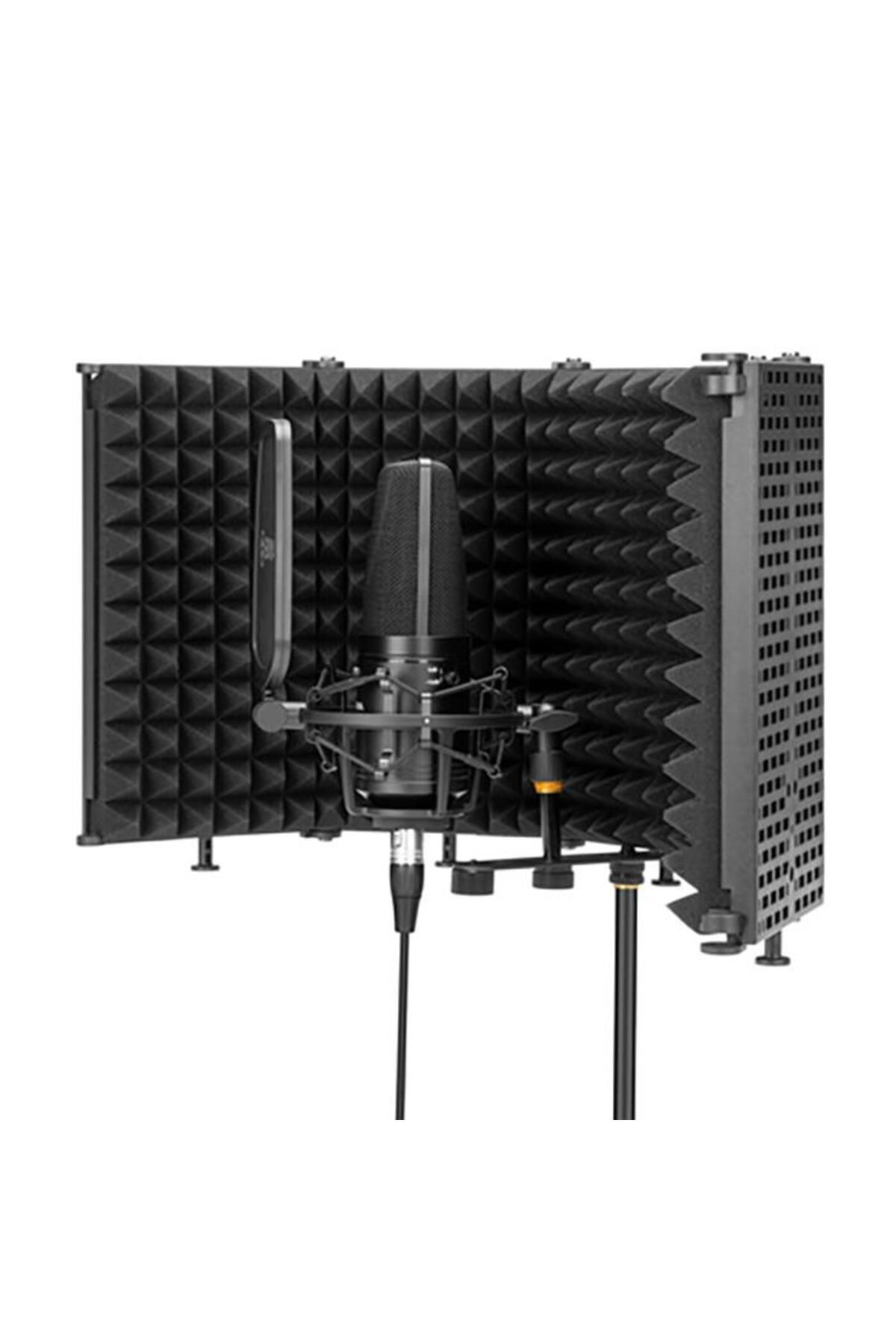 By-rf5p Katlanabilir Mikrofon Akustik Kalkanı