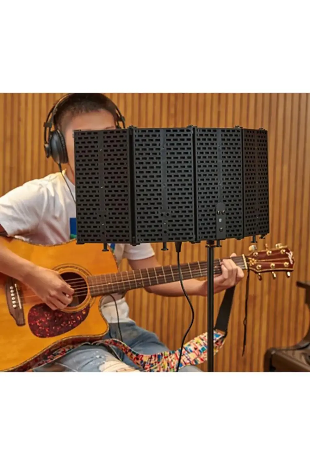 BY-RF5P Katlanabilir Mikrofon Akustik Kalkanı