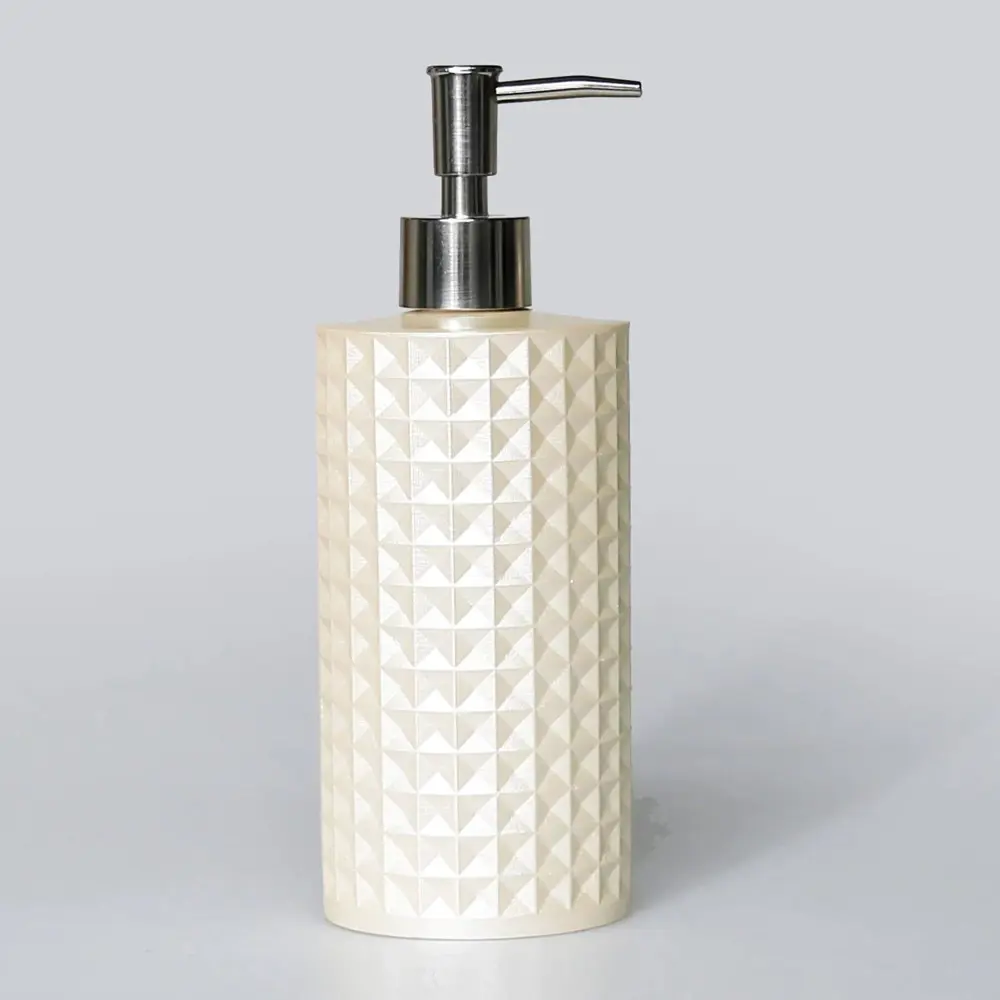 By Selim Neptune İnci 5 Parça Polyester Banyo Seti By Selim Neptune İnci 5 Parça Polyester Banyo Seti