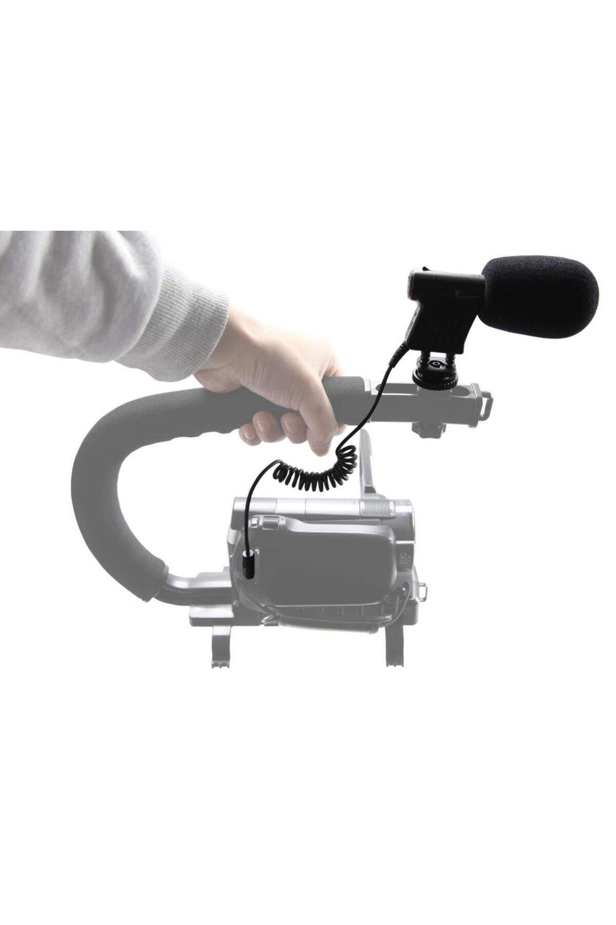 By-vm01 Condenser Video Fotoğraf Makinesi Kamera Mikrofonu