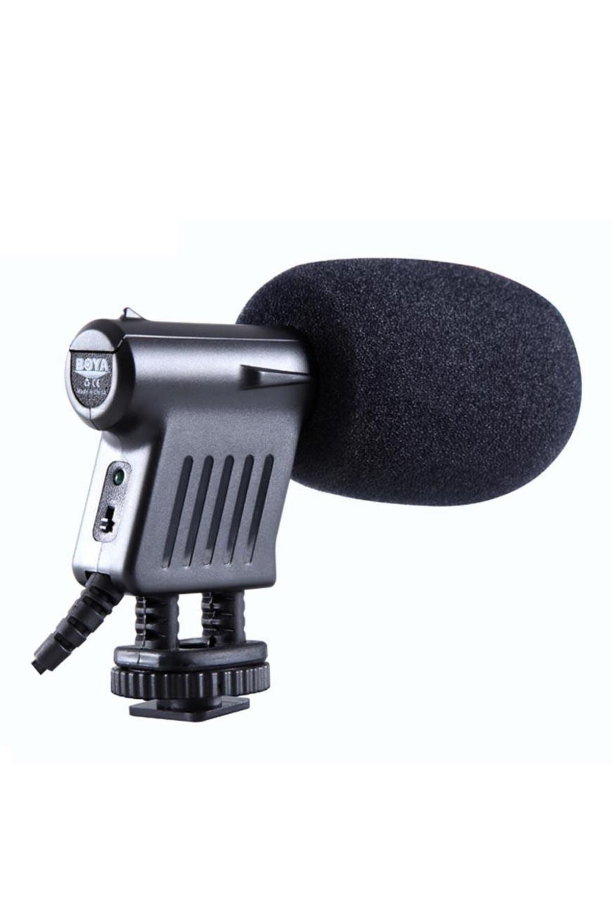 By-vm01 Condenser Video Fotoğraf Makinesi Kamera Mikrofonu