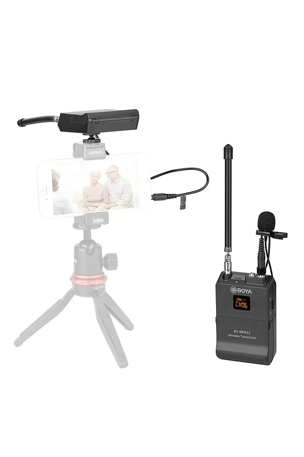 BY-WFM12 VHF Profesyonel Wireless Mikrofon