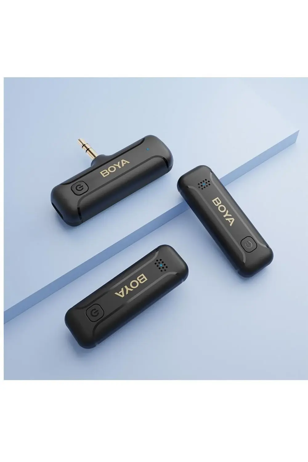 BY-WM3T2-M2 3.5mm İkili Kablosuz Mikrofon