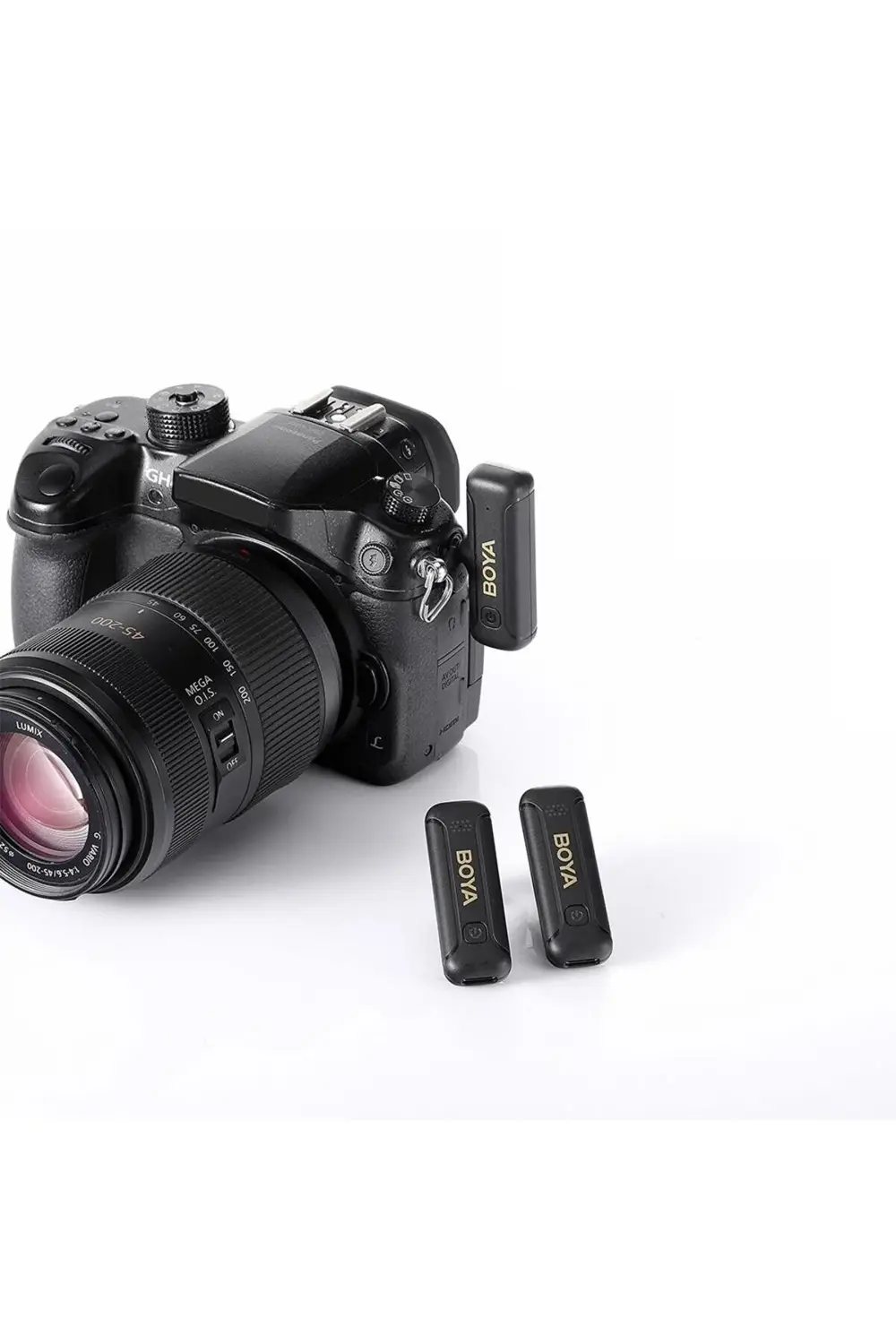 BY-WM3T2-M2 3.5mm İkili Kablosuz Mikrofon