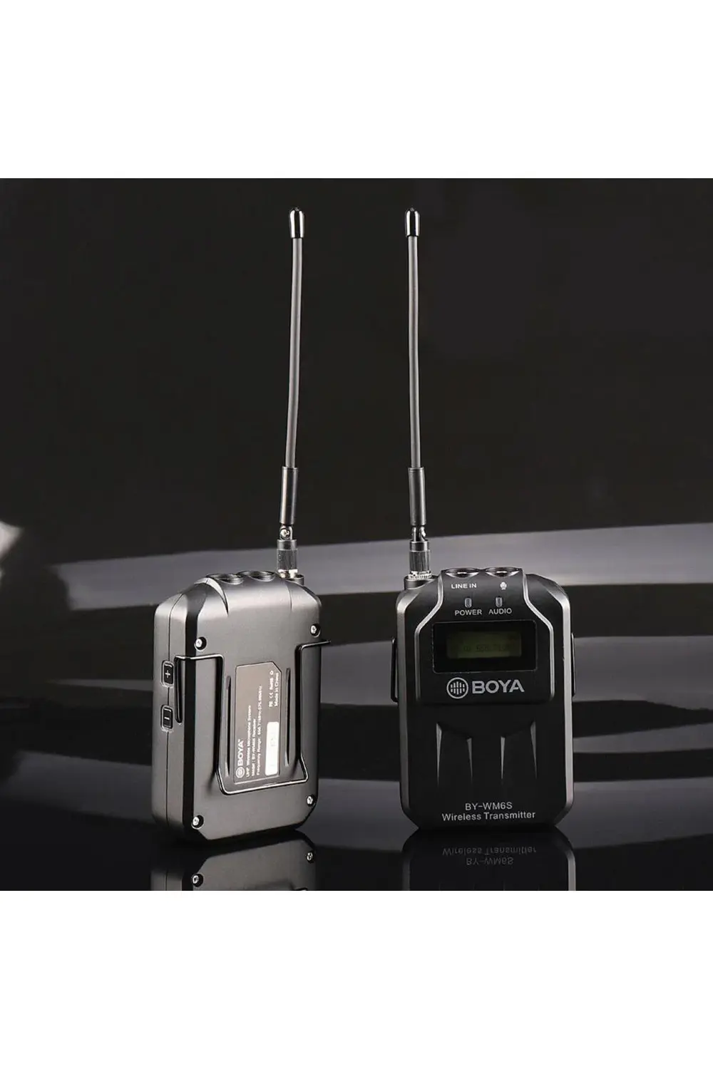 BY-WM6S Uhf Kablosuz Yaka Mikrofonu