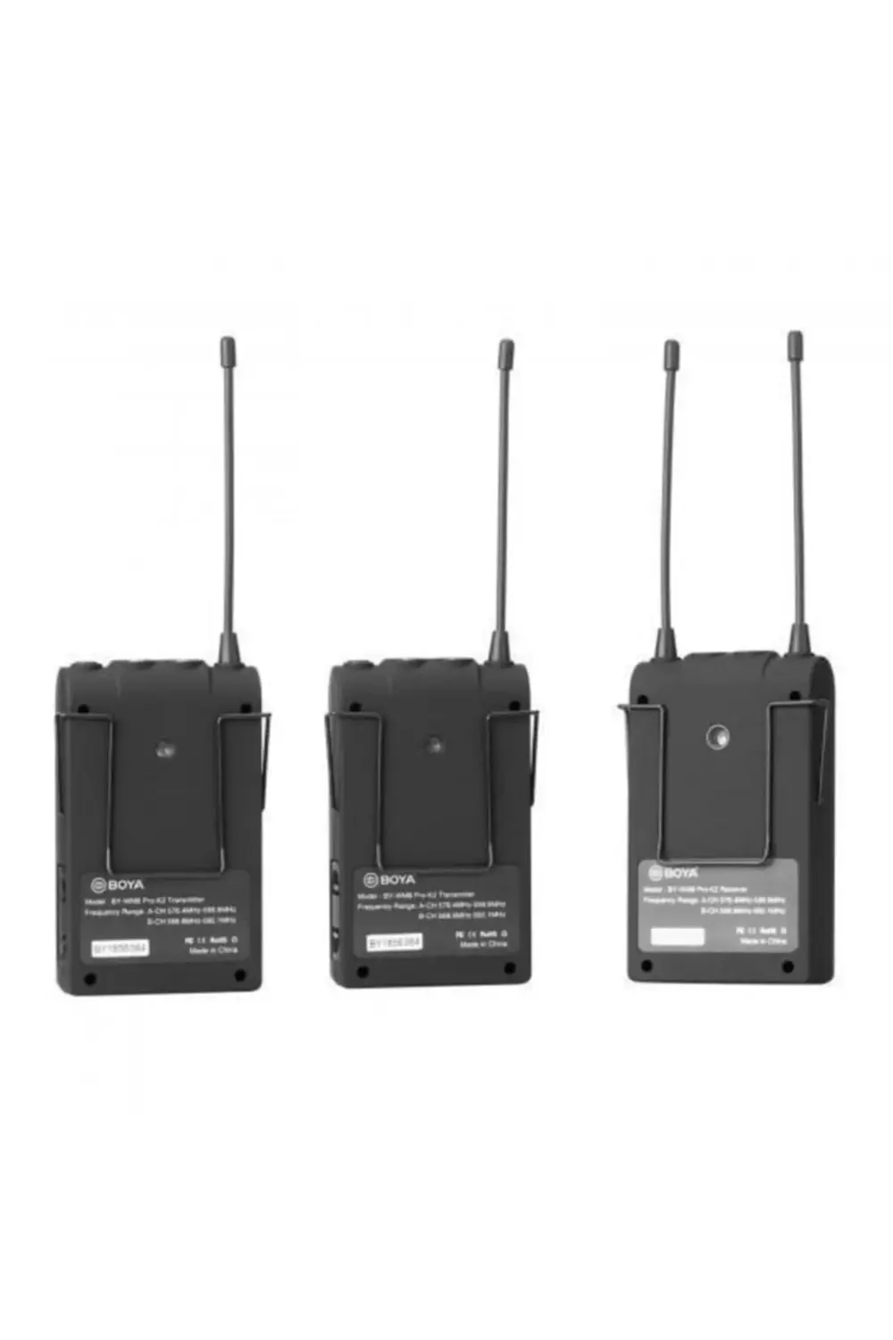 By-wm8 Pro K2 Ikili Kablosuz Yaka Mikrofonu